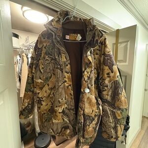 Vintage Cabela's Whitetail Camouflage Hunting Jacket